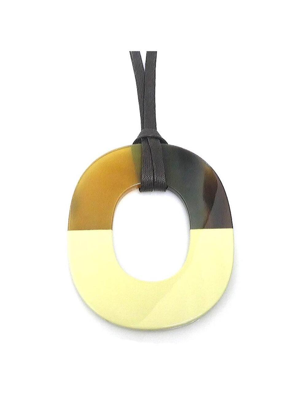 Auth Hermes Pendant Necklace #367751H19B